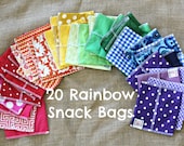 Mega Pack Rainbow assortment 20 bags- Party favors - class gifts- birthday - FREE US SHIPPING