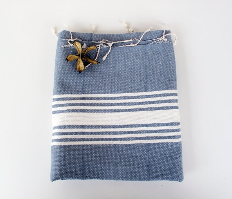 Natural Handwoven Turkish hand or head towel, BATH, Peshkir, Natural Pure Cotton,Soft BabyTowel,Anti Bacterial,Eco Friendly kitchen towel