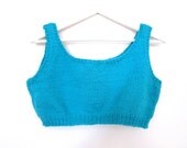 90's Knit Crop Top size - S/M