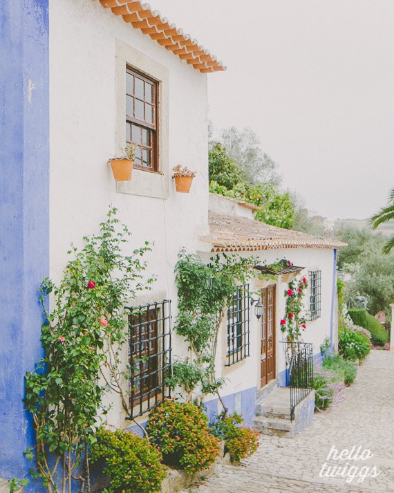 BOGO SALE - Travel Photographs, Rural Landscape, Medieval houses, Medieval Village, Flowers, Shabby Chic Decor - Countryside