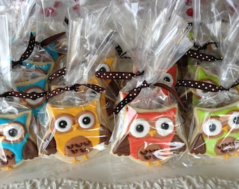 Owl Sugar Cookies