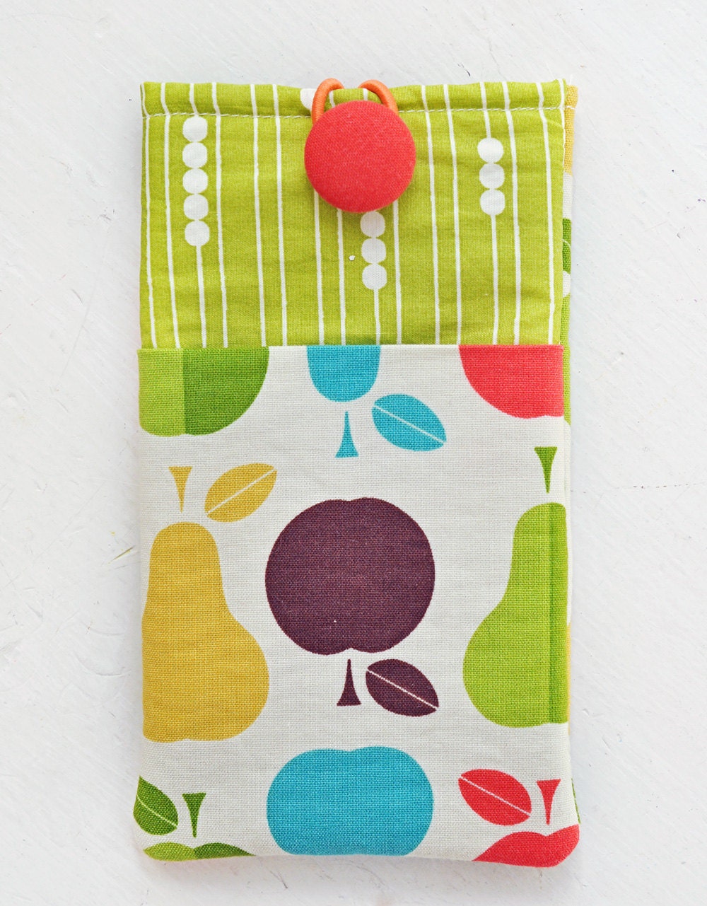 Padded smart phone mobile phone Sleeve gadget case Fruity