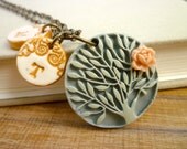 Family Tree Necklace - Mother necklace - Grandma jewelry - Names Necklace