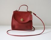 Red Coach Satchel