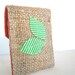 Red. Poppy. Eco. Iphone. Cozy. Upcycled. Burlap. Tshirt. Spring Fashion. Earth Day. Leaves. For Her. Mothers Day. Teen. Tween. Gift Idea.