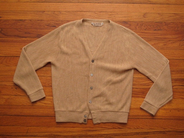 vintage acrylic cardigan