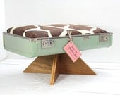 Upcycled Pet Bed - Handmade - MCM