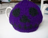 Knitted Tea Cosy. Punk Skull Cosy.Rockabilly Kitchen