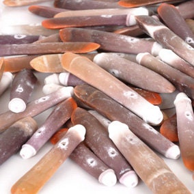 5X35MM SEA URCHIN Stick Beads-24 Loose Beads