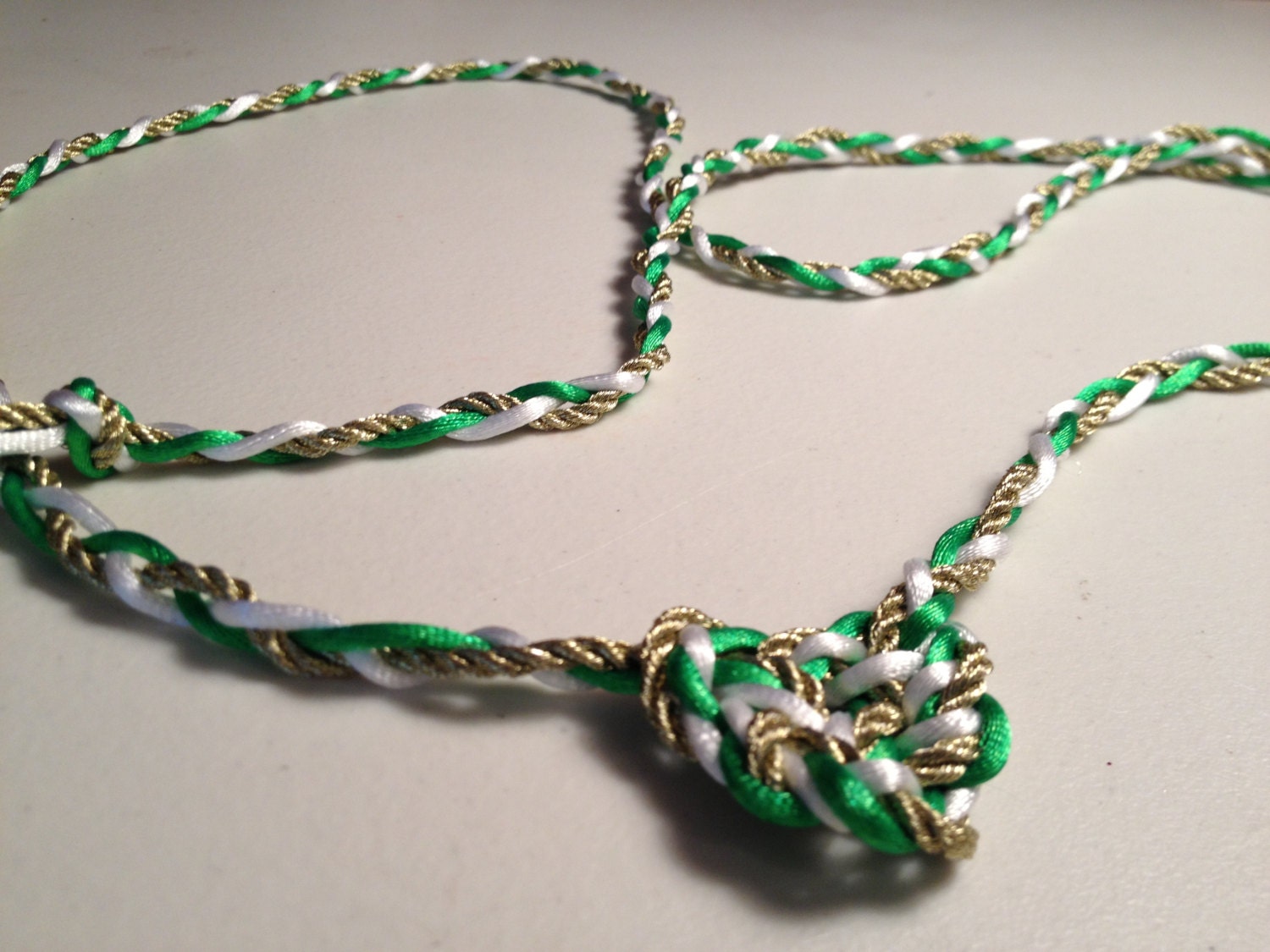 Handfasting Cord with Celtic Heart Knot Your Choice of Colors