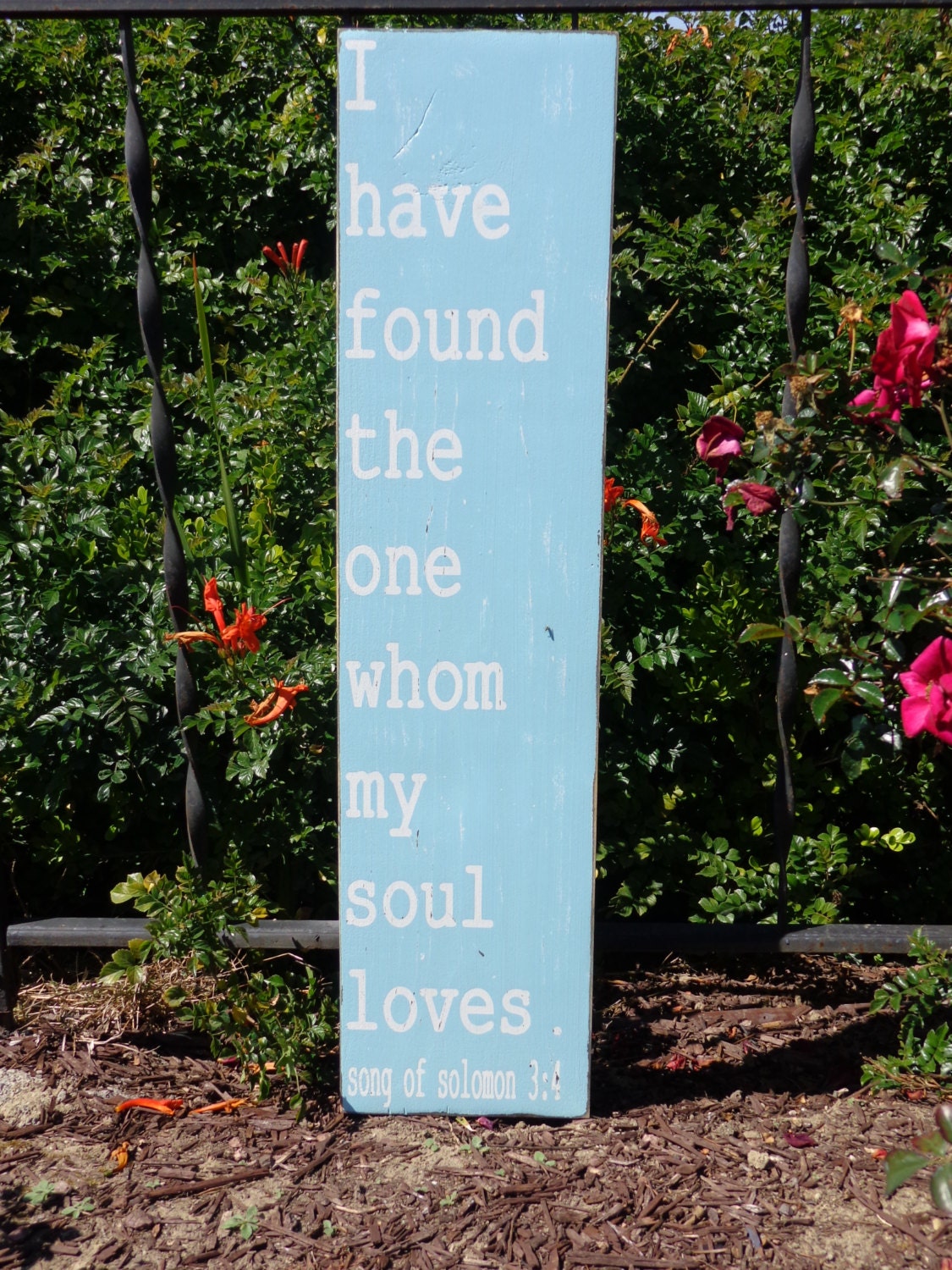 I have found the one whom my soul loves-Song of Solomon 3:4-Wedding-Anniversary-Vintage-Love
