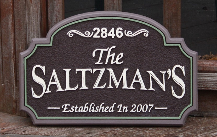 Custom Personal Name Sign office home decor housewares sign custom sign custom name sign painted sign name sign custom signs  address signs