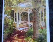 Summer Gazebo Nevada City, California Note Card