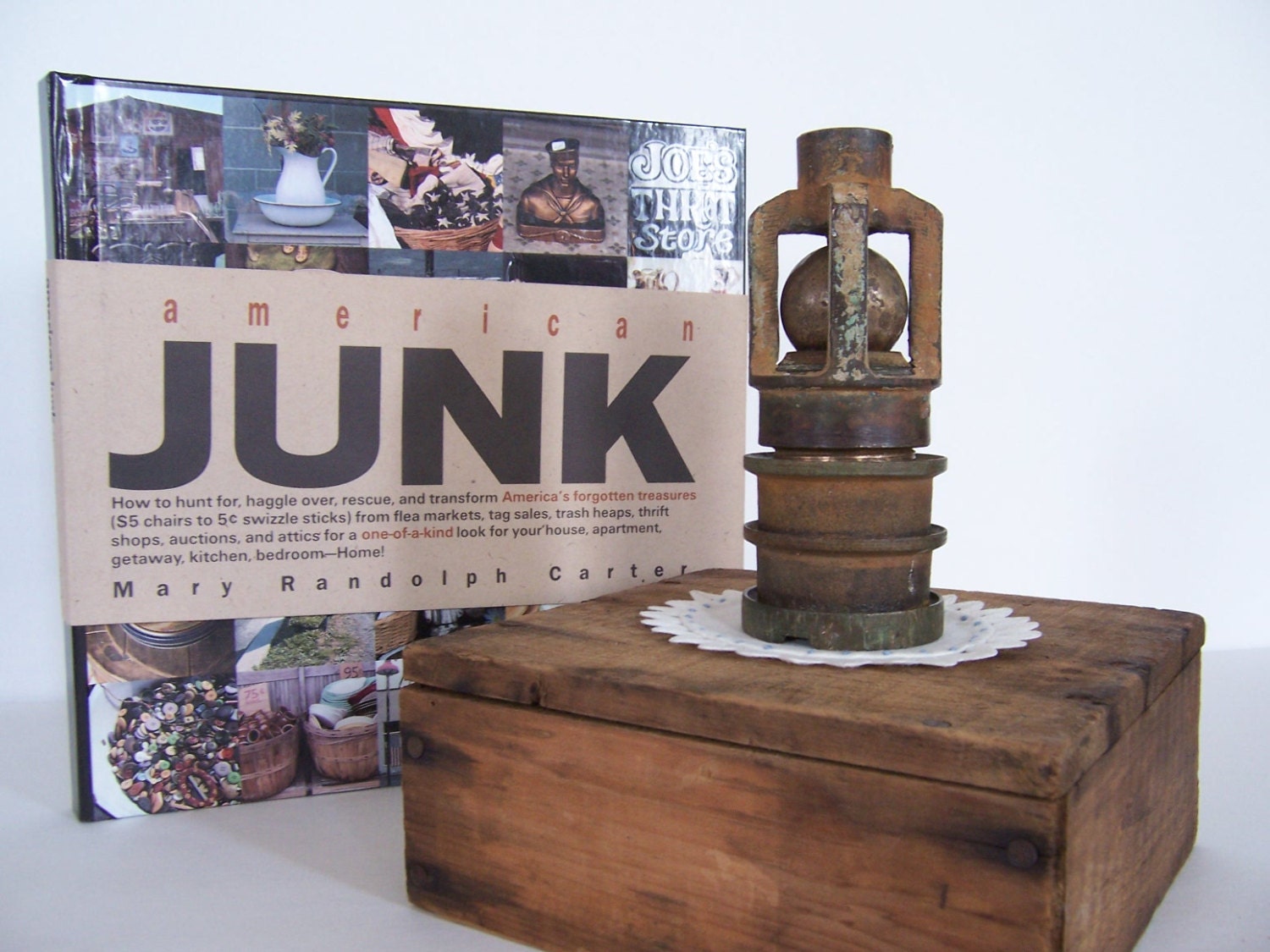 Vintage Industrial Salvage - Brass Decorator Piece -  Industrial Chic - Assemblage Art