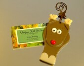 Reindeer Ornament - Fused Glass