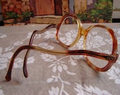 70s 80s Eye Glasses Large Frames by FUN GIRL Funky Fun Sooo Retro