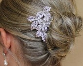 Bridal Hair Comb, Vintage style Crystal Bridal Hair Accessory, Wedding Hair Jewelry, Crystal  Bridal Hair Comb, Bridal Head piece LEXI