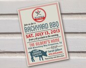 Digital BBQ Party Invitation
