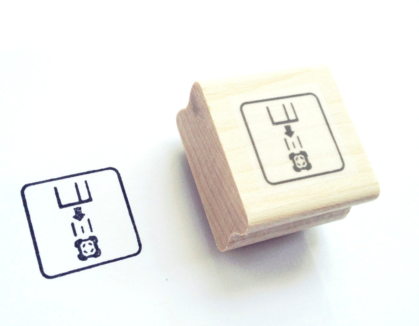 Companion Cube Stamp