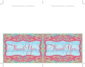 DIY Printable Vintage Tea Party Thank You Cards Il_170x135