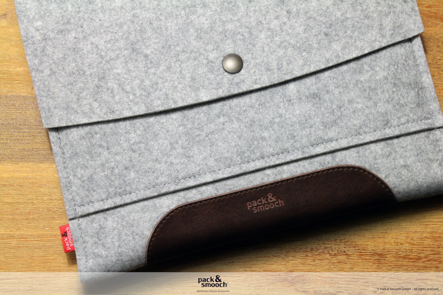 Pack & Smooch iPad sleeve Merino iPad case, ipad sleeve, ipad cover, leather ipad case IPS-GDB
