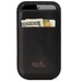 Pack & Smooch iPhone 4S/4 wallet case iphone 4 cover -LEICESTER- LE-4-BLACK
