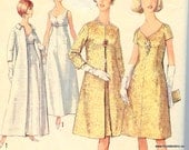 TILLY - 1960s Vintage Style Wedding or Evening Dress and Coat - All Sizes - Custom Made