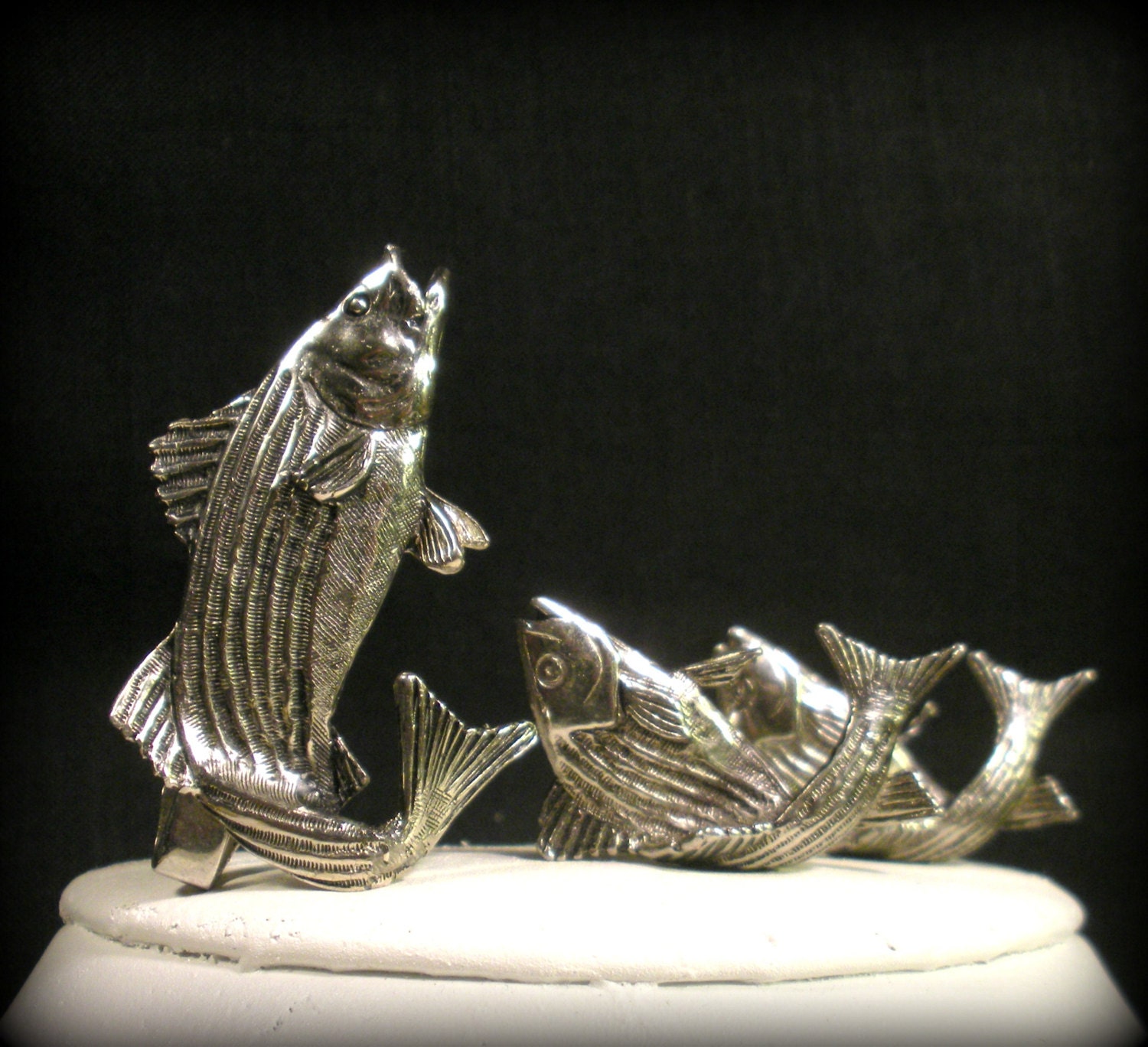 Leaping Fish Cuff Links