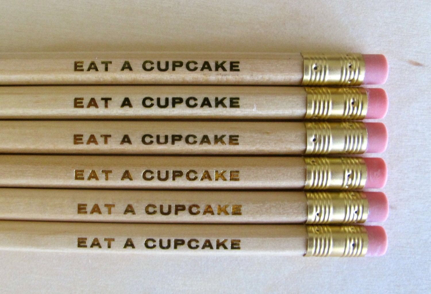 Eat a Cupcake - 6 Pencils