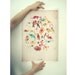 SPRING SALE - A2 size Animals Alphabet Poster in vintage style