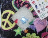 I Spy Bag - LOVE, PEACE & HAPPINESS Glitter Treasure Hunt w/ Picture Card - All sells helps support our sports activities and summer camps.