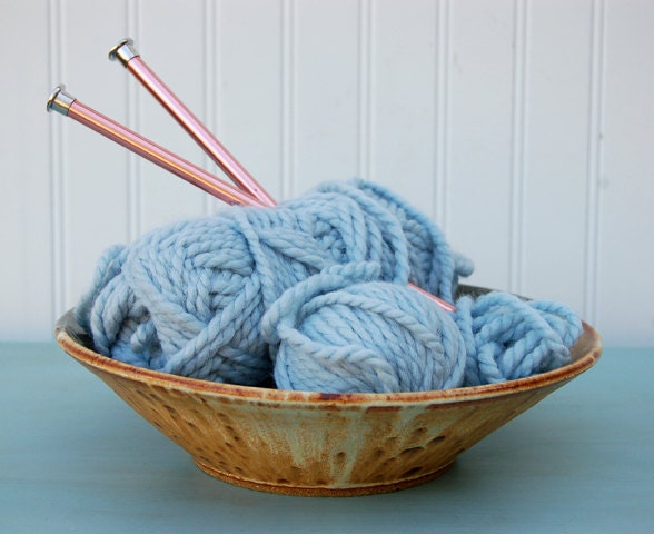 Beach Cottage Yarn Bowl