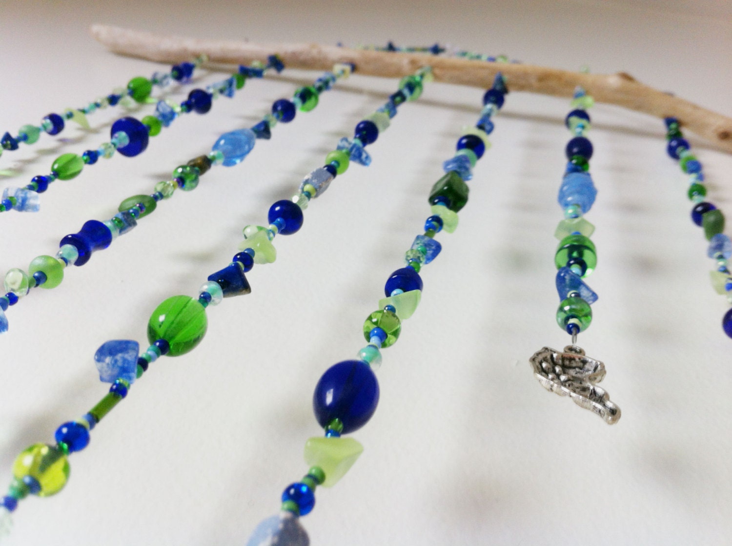 Sea Themed Beaded Hanging Mobile