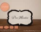 Luxe Wedding Place Cards, Escort Cards - Name Printing Included (1.20 -.80 a card)