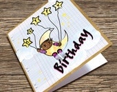 Happy Birthday Day Card - Lil Moonieo