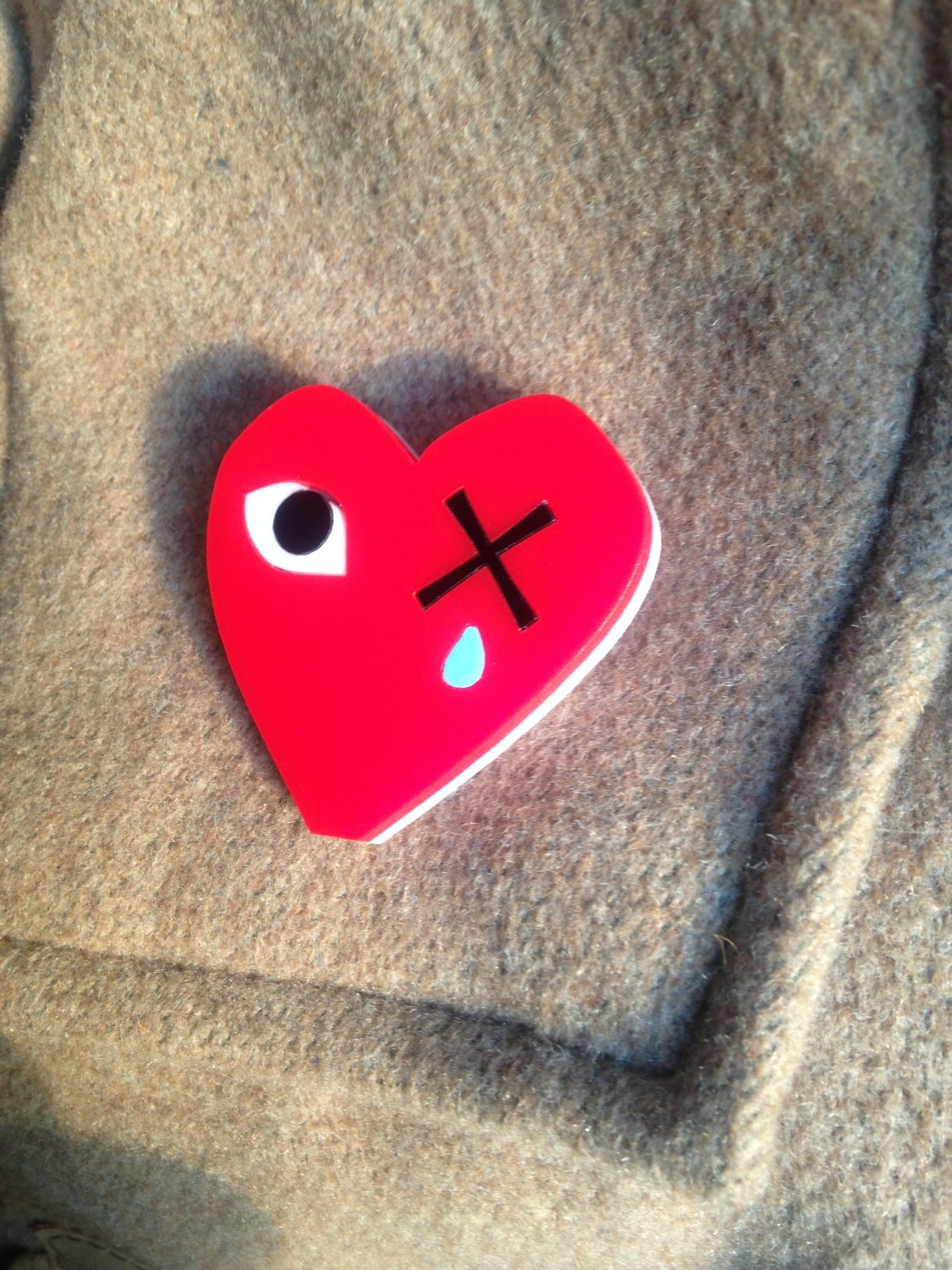 Love Hurts Pin
