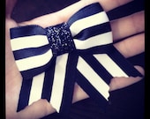 The Beetlejuice Hair Bow Clip
