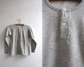 Vintage 1950s Grey Heather Sweatshirt Size Small