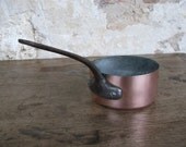 Authentic French Vintage Copper Pan