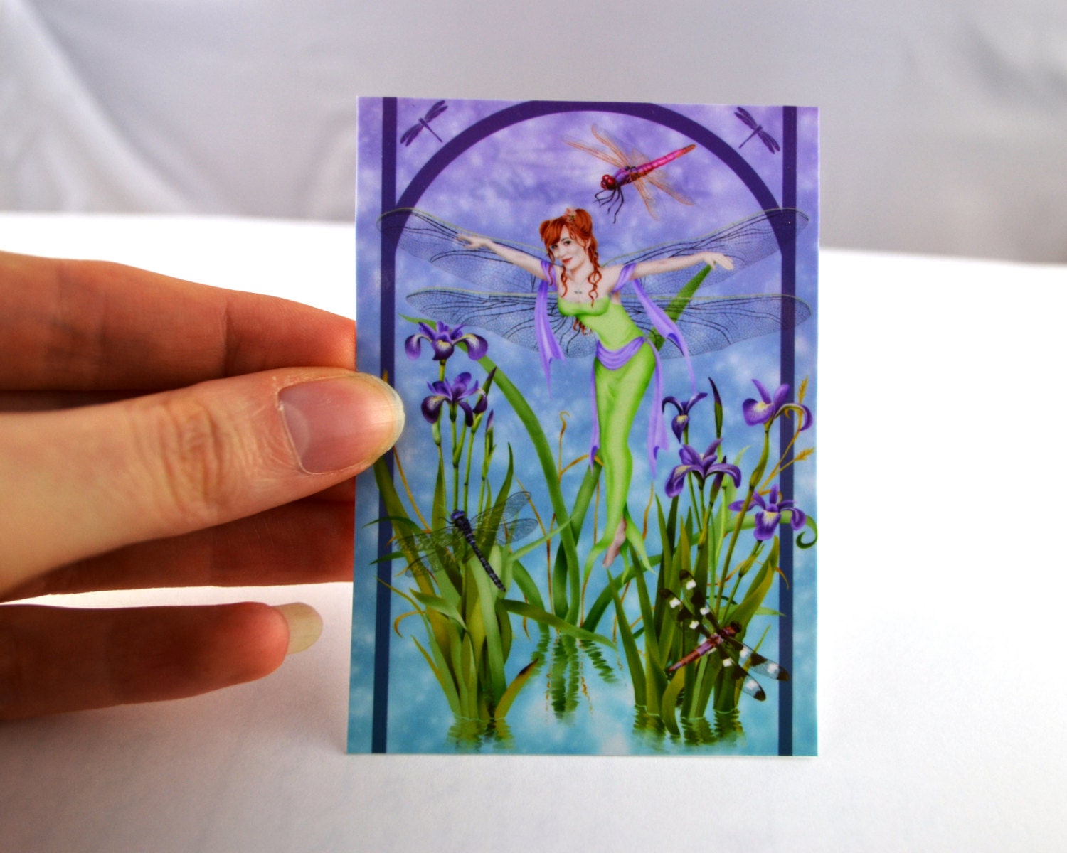 ACEO - The Dancer - Dragonfly Fairy