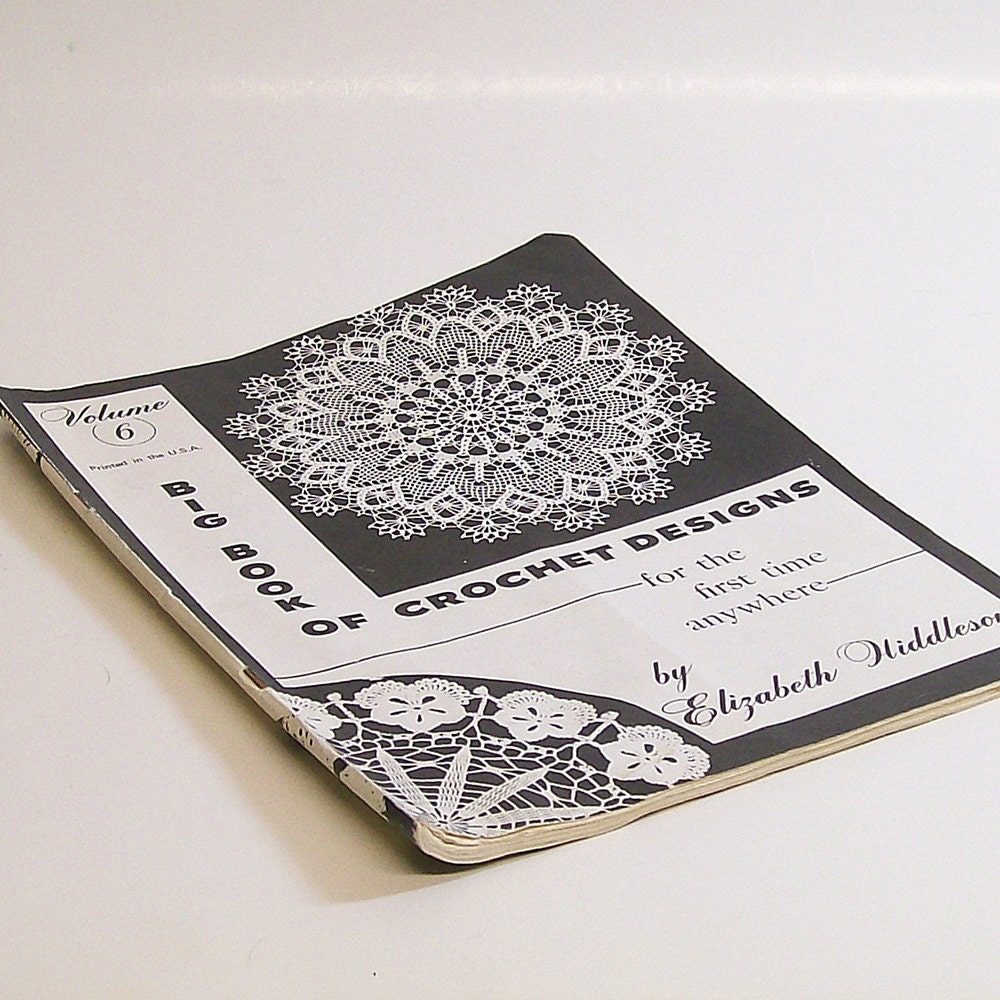 Vintage Big Book of Crochet Design / Elizabeth Hiddleson / Volume 6 / 1960