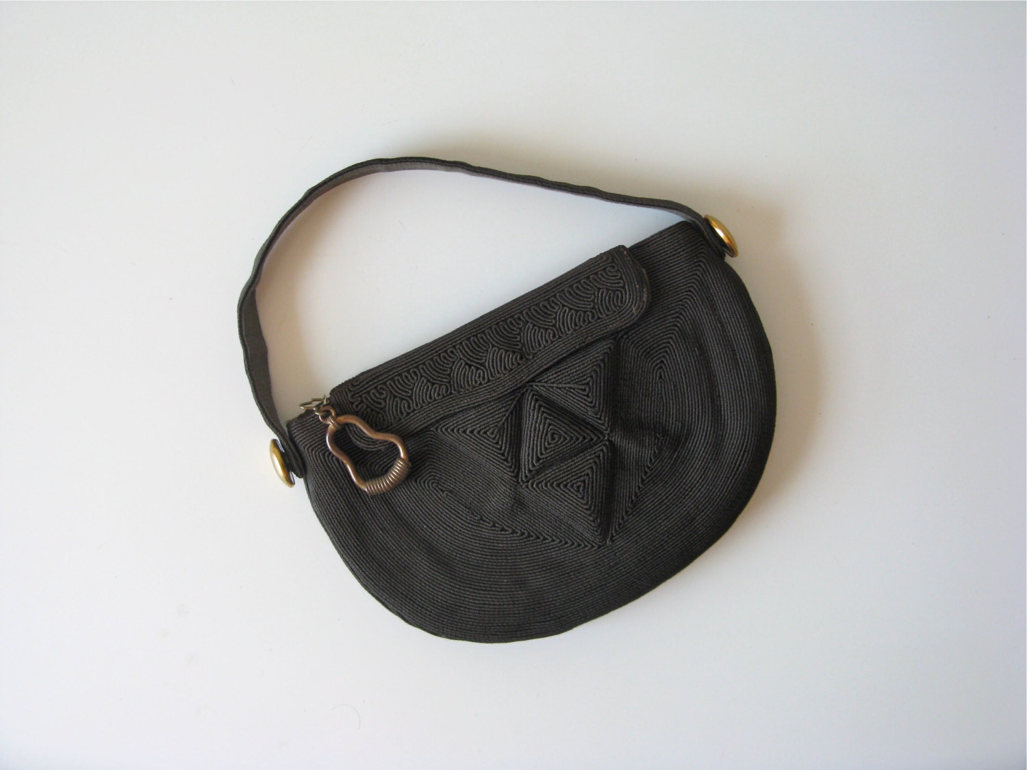 vintage 1940s purse / 40s bag