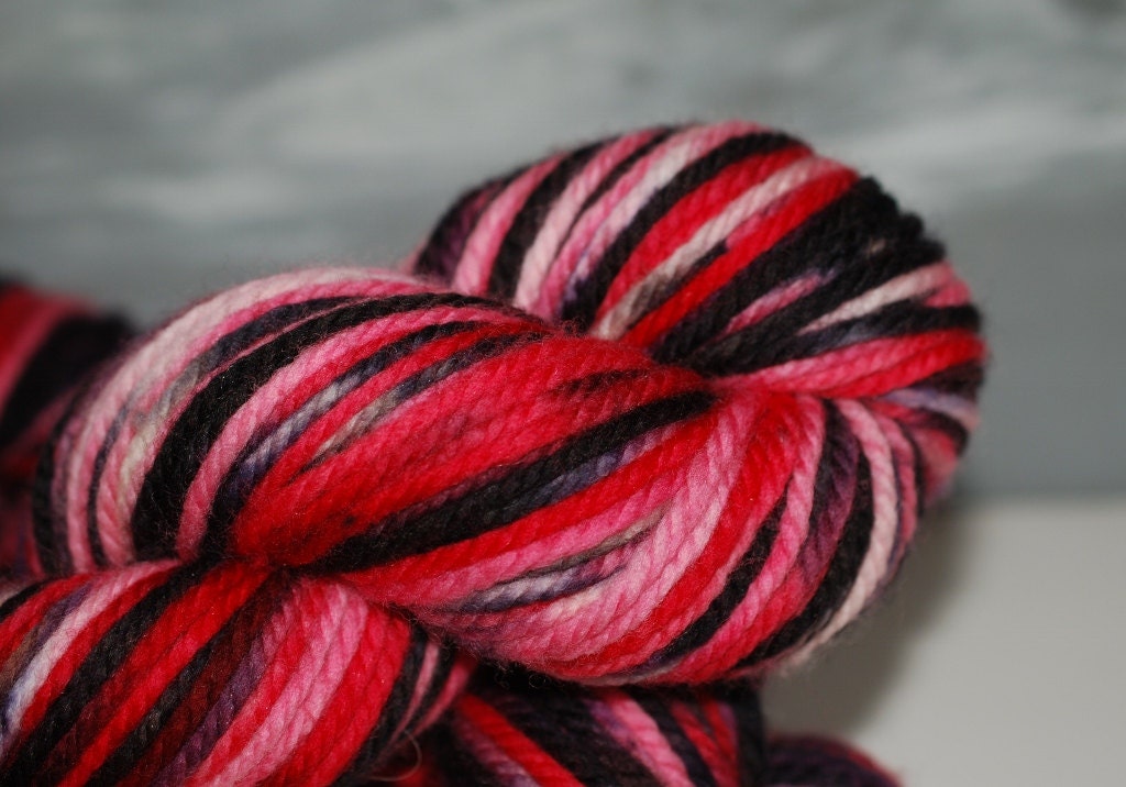 Love Bug:  Black Hawk Bulky, SW Merino  1293