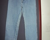 SPRING SALE Harley Davidson  Womens Classic Cut Light Wash Jeans Size 8 Regular