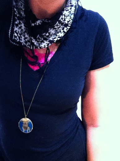 Elephant Locket Necklace