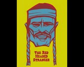 Willie Nelson - Outlaw Country portrait print