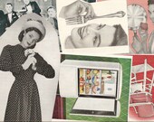 SALE  Destash Lot  - Over 150  Vintage Paper Ephemera items for Collage, Scrapbooking, ATC, ACEO, Altered Art, Mixed Media, Assemblage