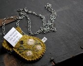 Pouch Necklace - For Holding Your Secret Message