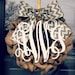 14" Wooden Monogram- Interlocking