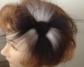 Fur Hair clip brooch combination